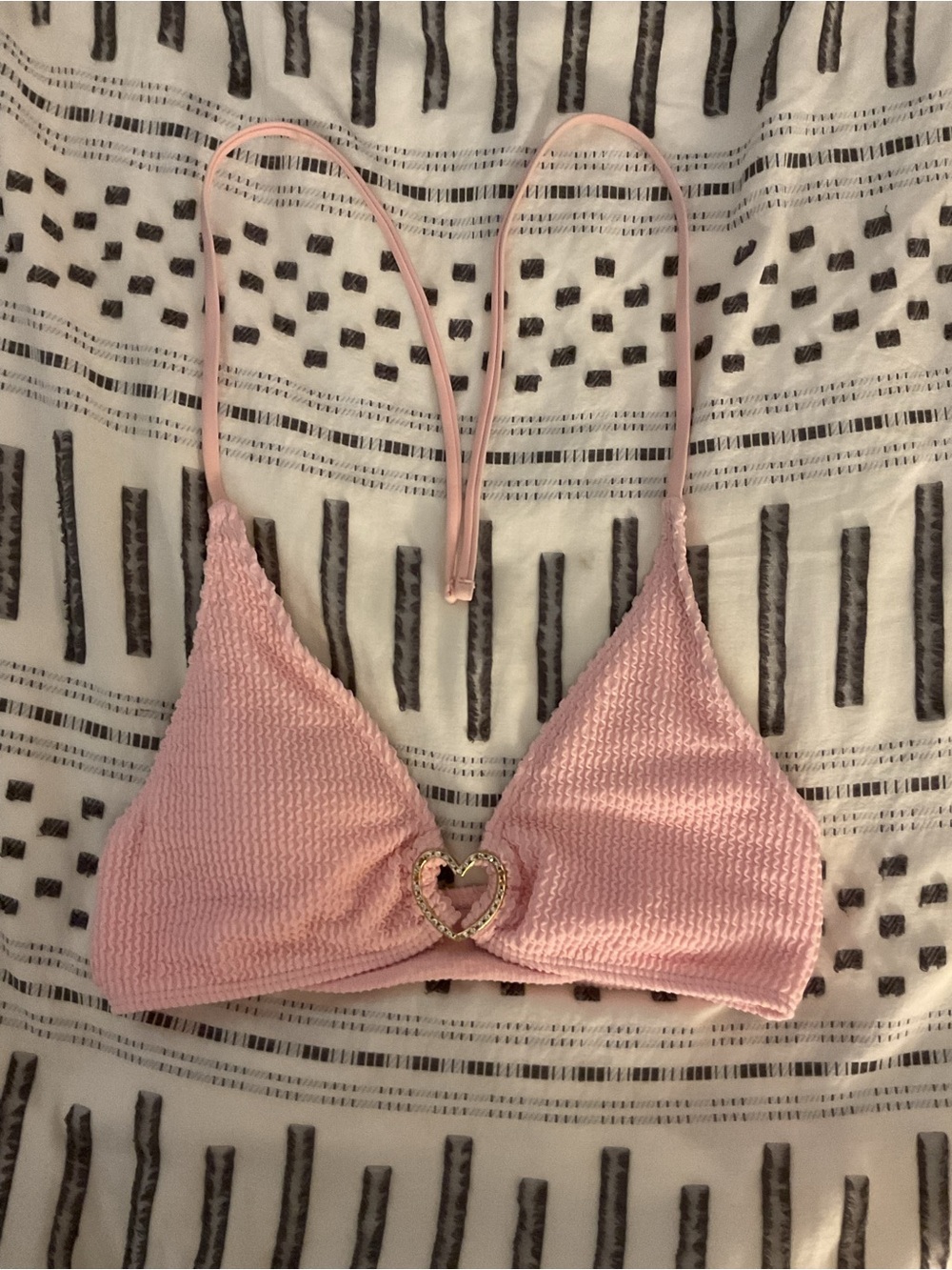 Pink Heart-Accent Bralette – Women’s Intimates & Sleepwear